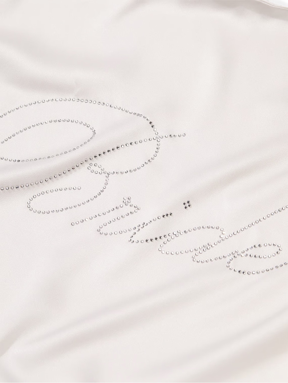 Victoria's Secret
Bride Embellished Satin Short Robe - Picture 5 of 7